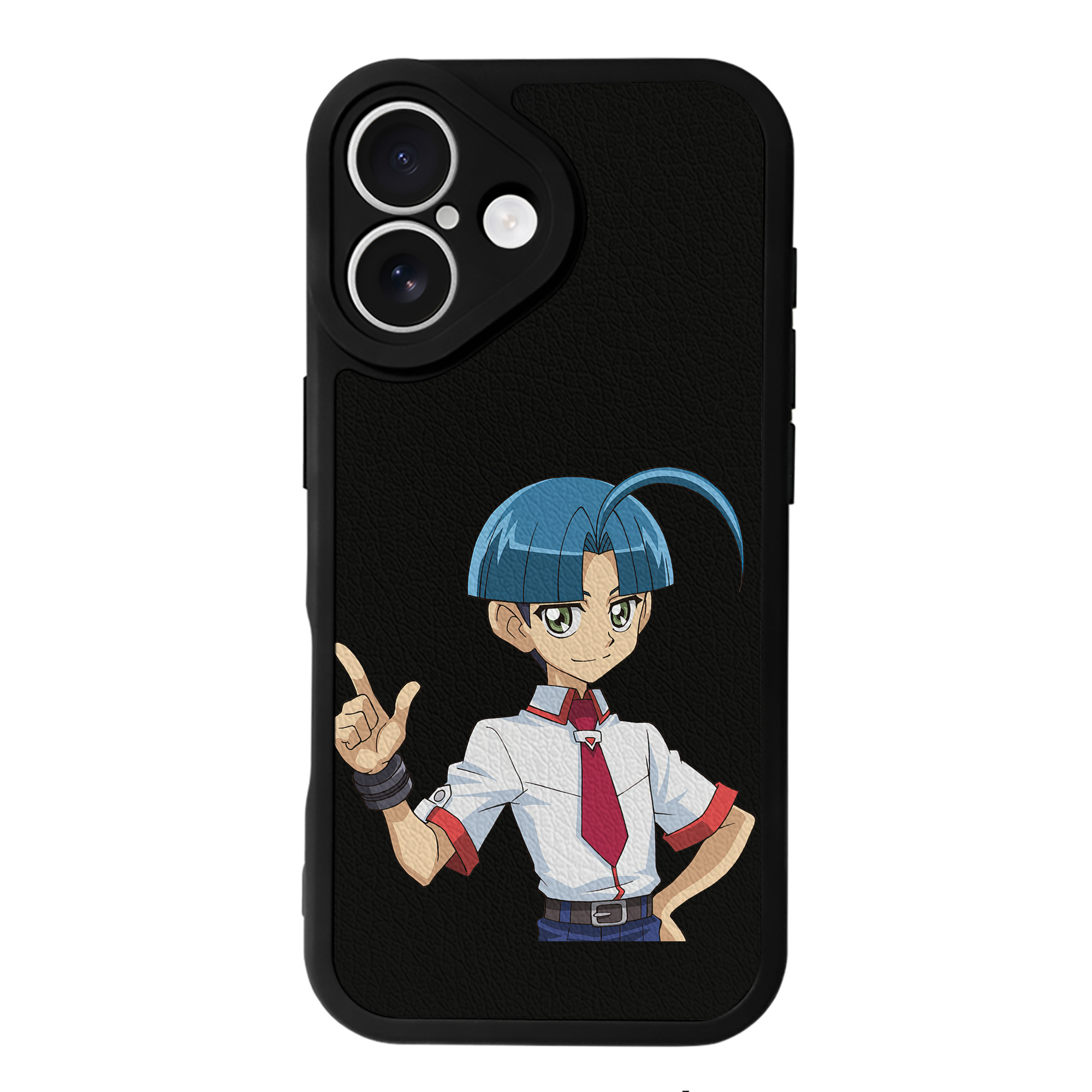 遊☆戯☆王 Yu-Gi-Oh! 【iPhone 16シリーズ対応】シリコンスマホケース（レザー調） 材質：シリコン